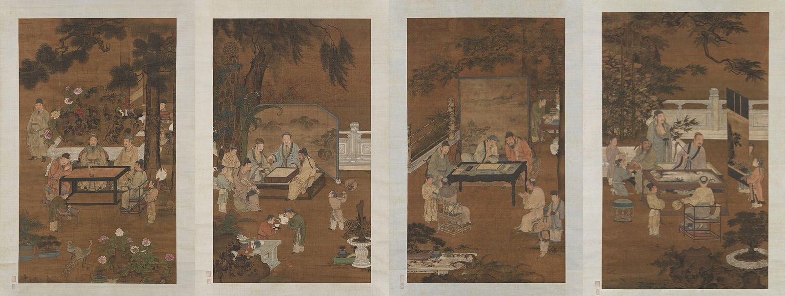 BEAUTY IN REFLECTION OF THE FOUR CHINESE SCHOLAR ARTS