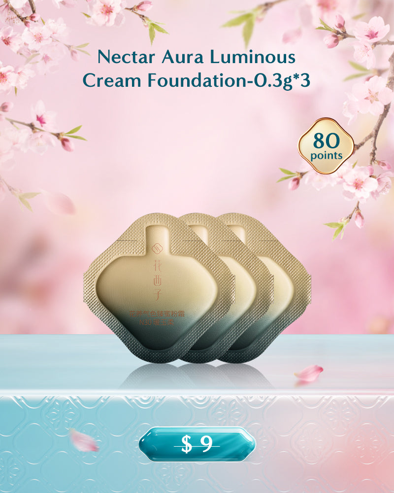 Nectar Aura Luminous Cream Foundation, tester