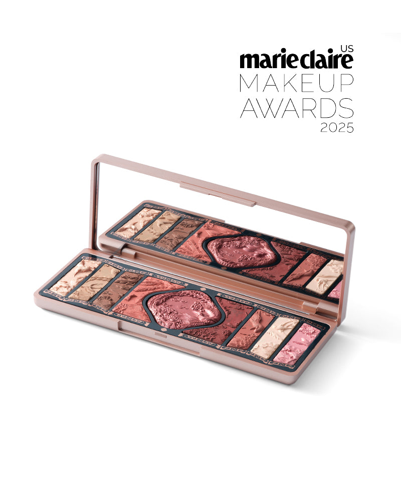 Floral Engraving Phoenix Makeup Palette