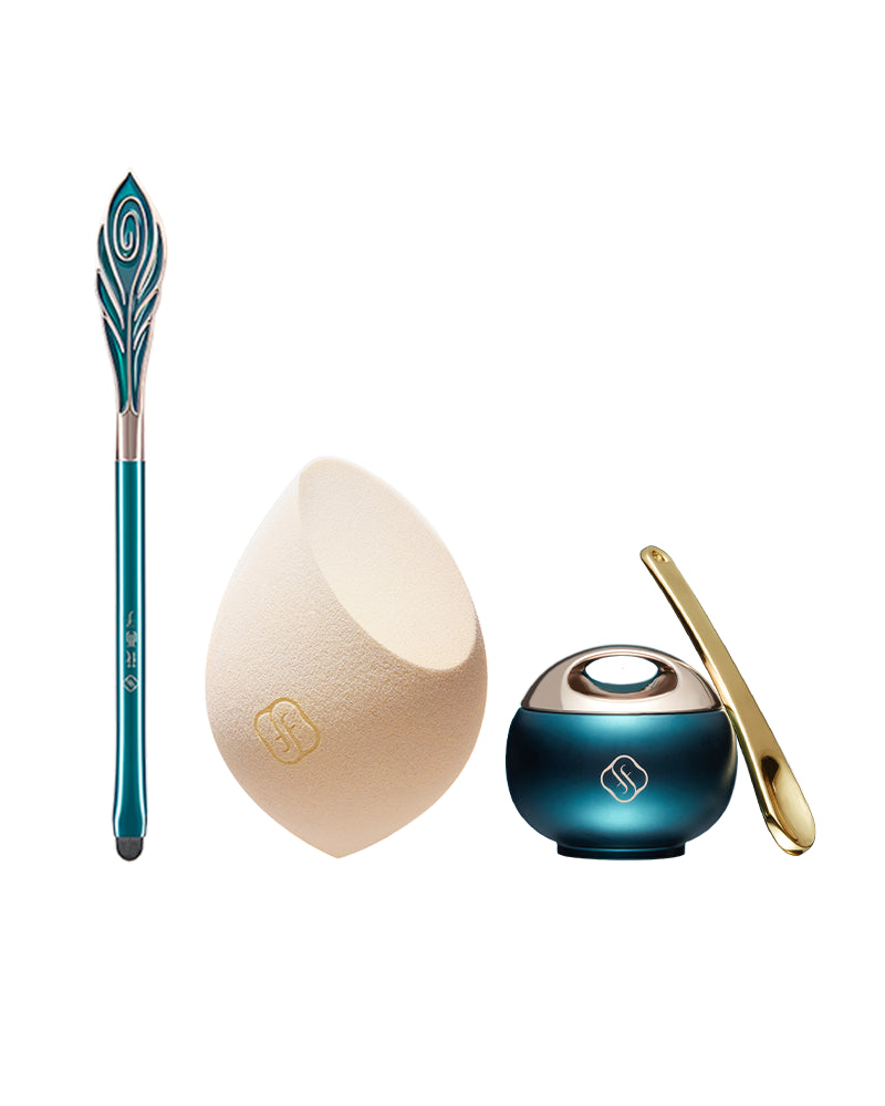 Poudre Compacte Teintée Effet Aérographe SPF Yurong