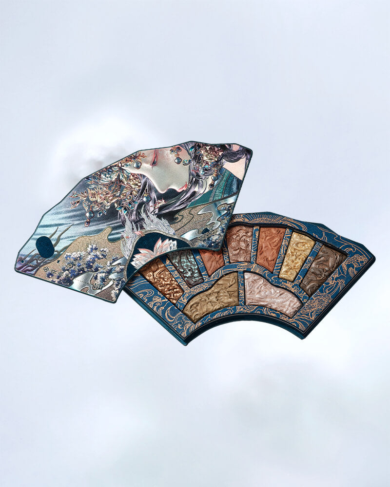 Floral Engraving Beauty Goddess Makeup Palette