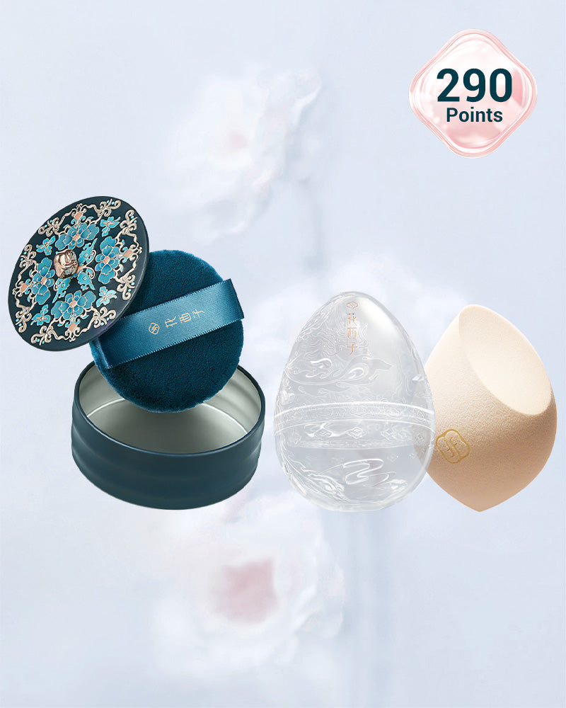 Powder Puff+Sponge+Case - Not for sale