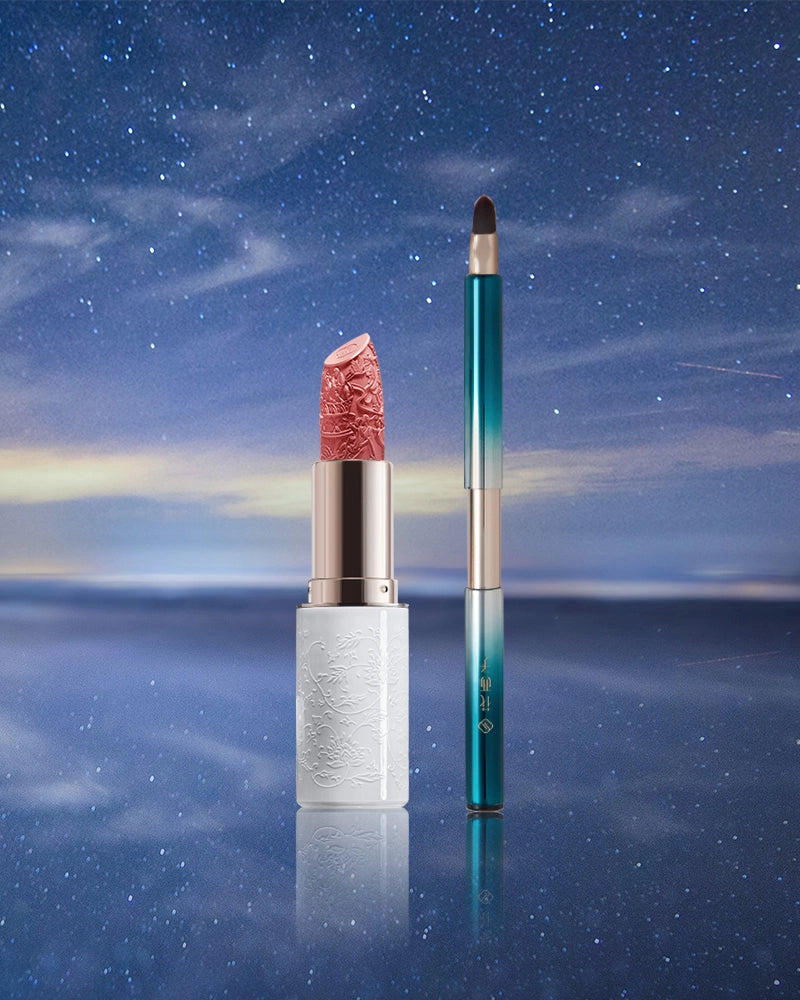 Porcelain Lipstick + Lip Brush