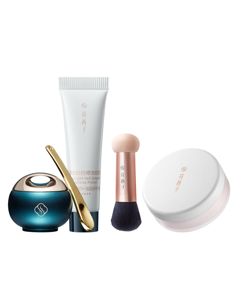 Poudre Compacte Teintée Effet Aérographe SPF Yurong