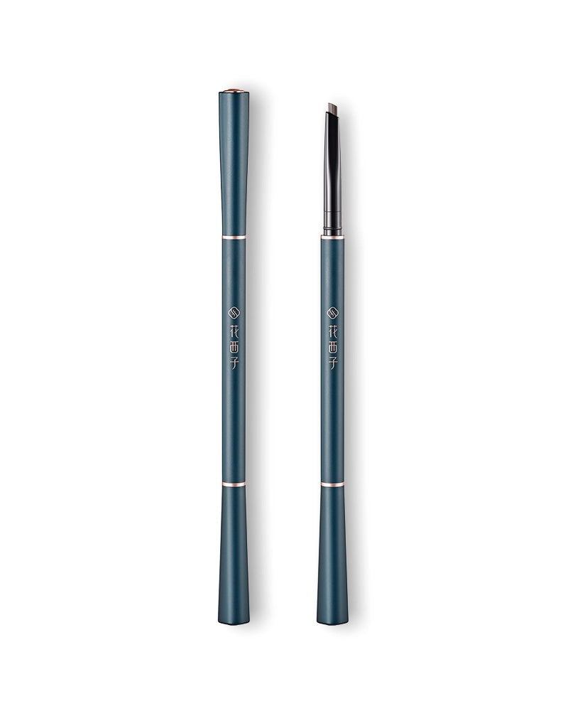 Luodai Floral Eyebrow Define Powder Pencil (Pointe biseautée 1+1)