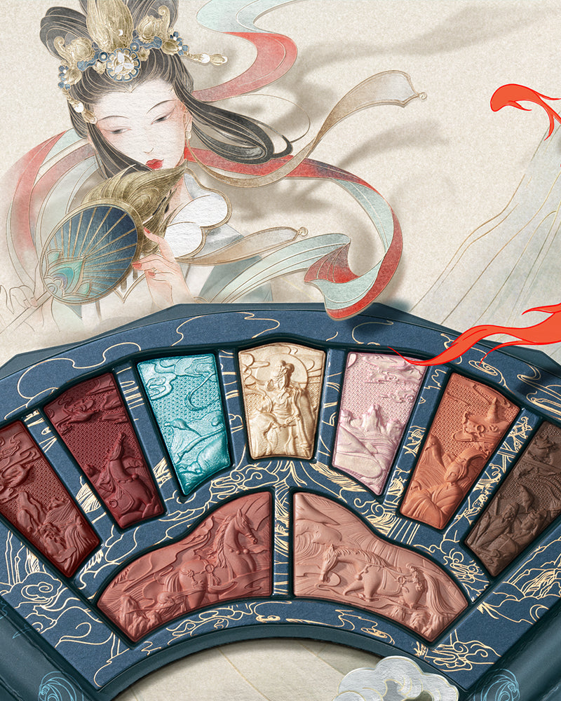 Floral Engraving Odey Makeup Palette (The Encounter)