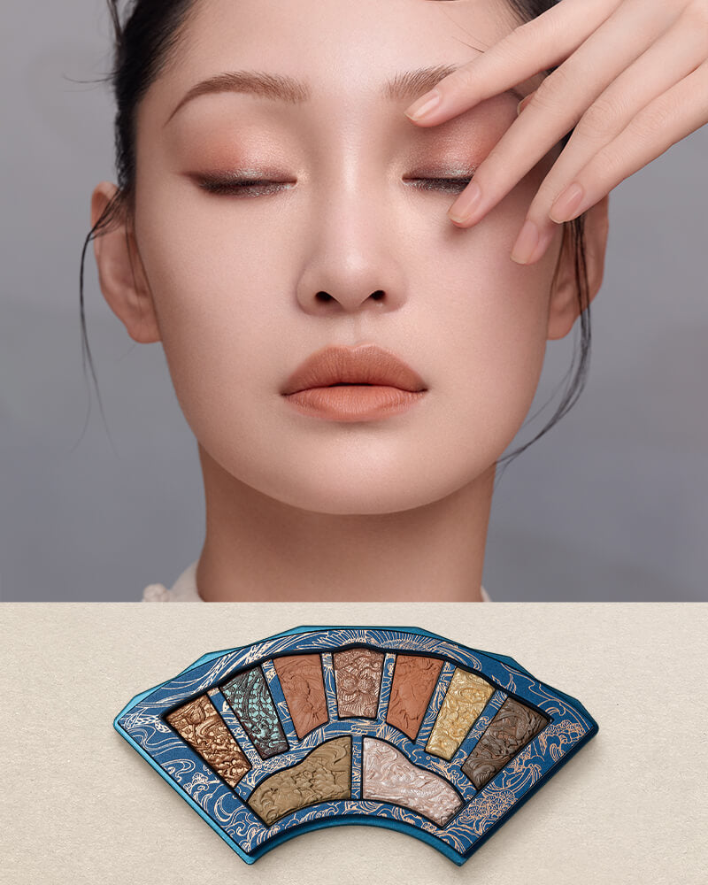Floral Engraving Beauty Goddess Makeup Palette -sku