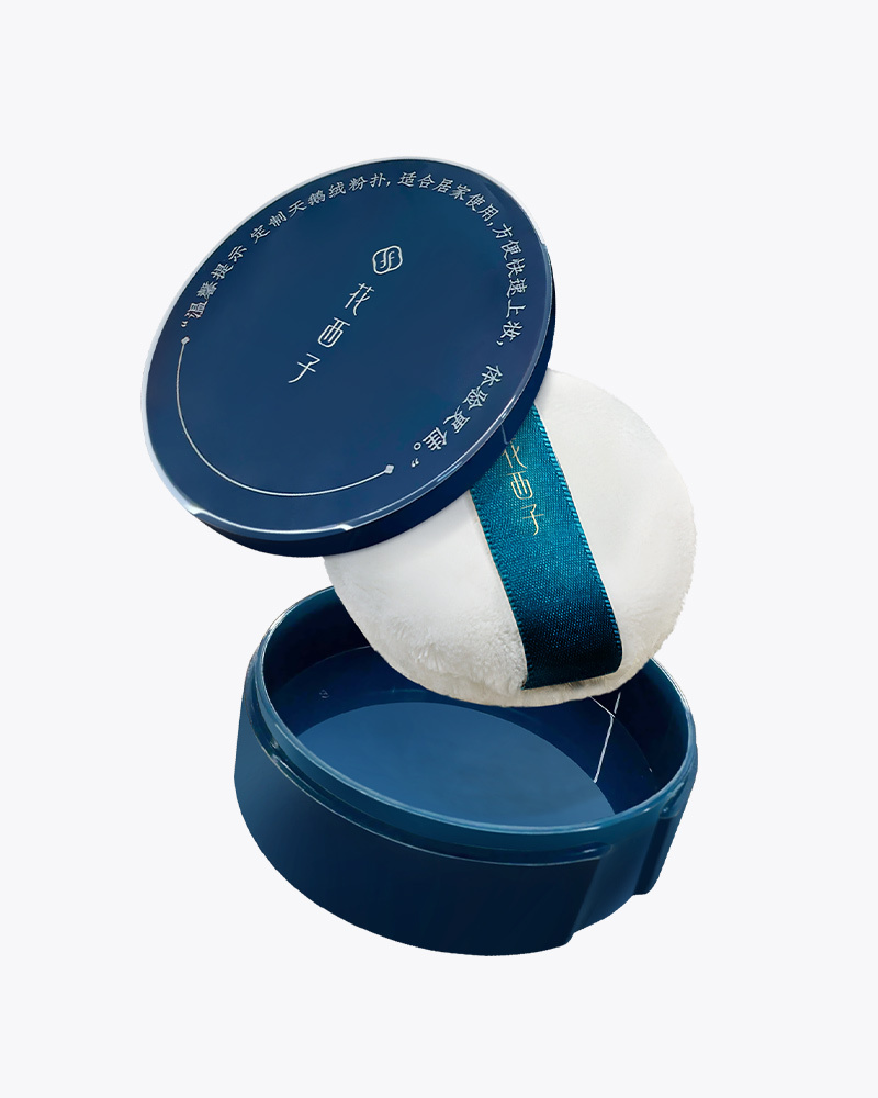 Soft Blooming Velour Powder Puff-Not for sale