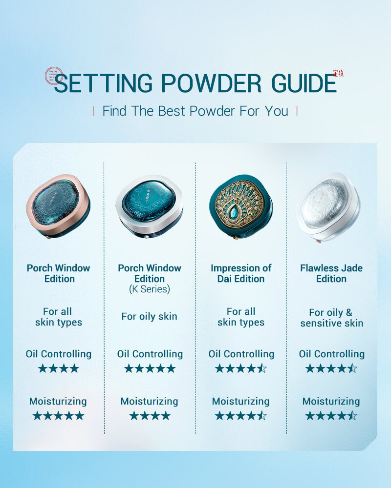 Florasis Flawless Jade Breathable Setting Powder
