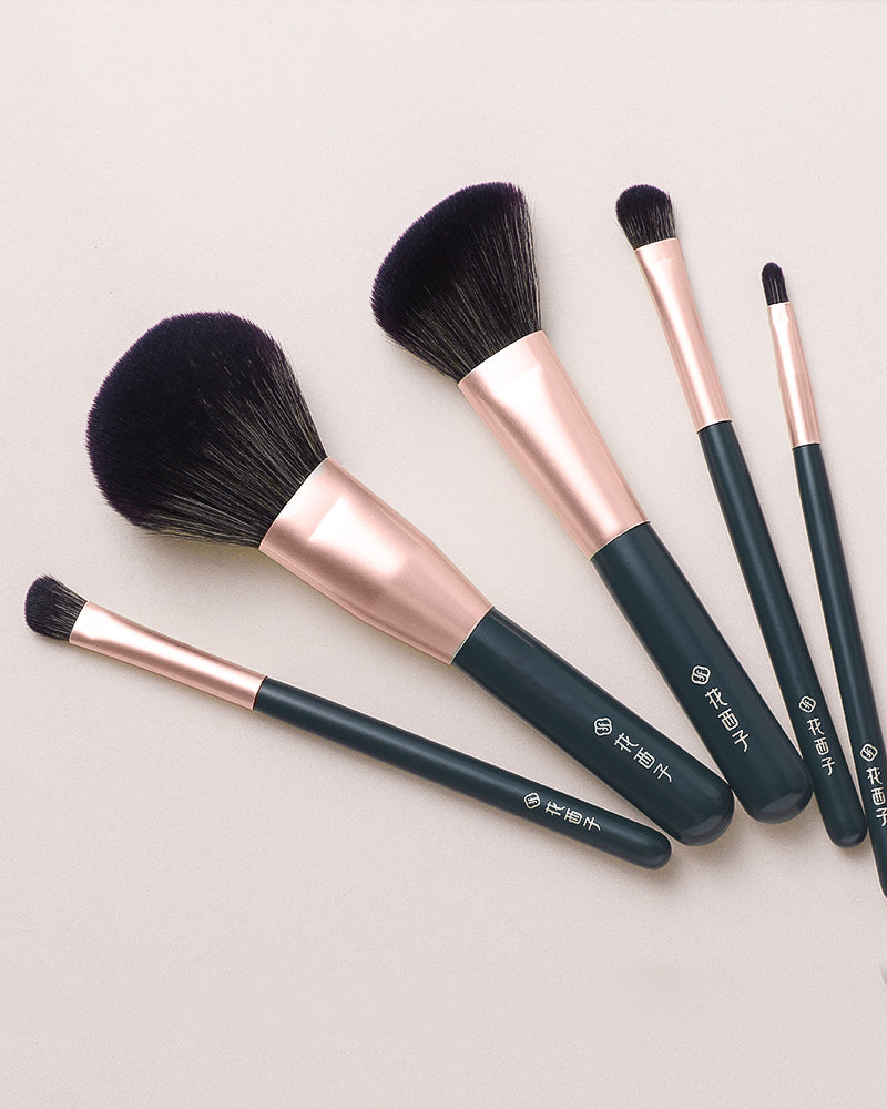 Soft Blooming 5-Piece Brush Set