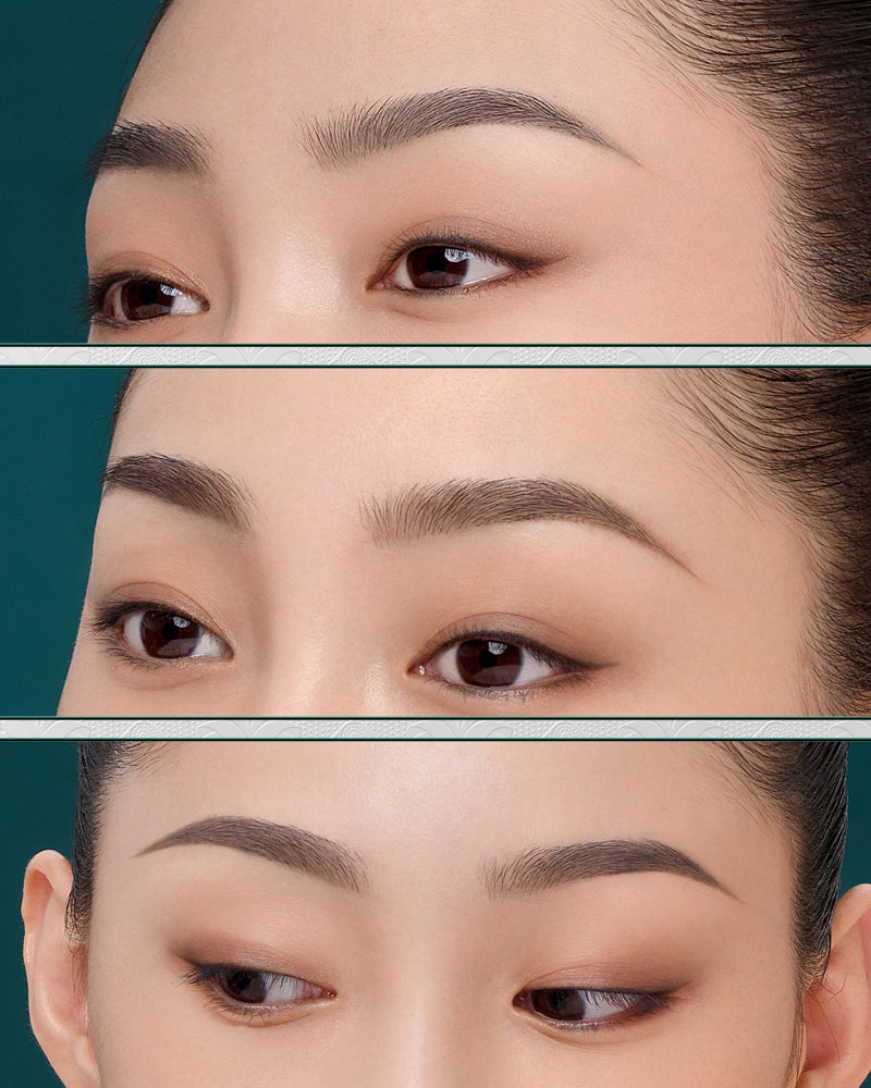 Florasis-Luozidai Floral Eyebrow Define Powder Pencil (Chisel Tip 1+1)