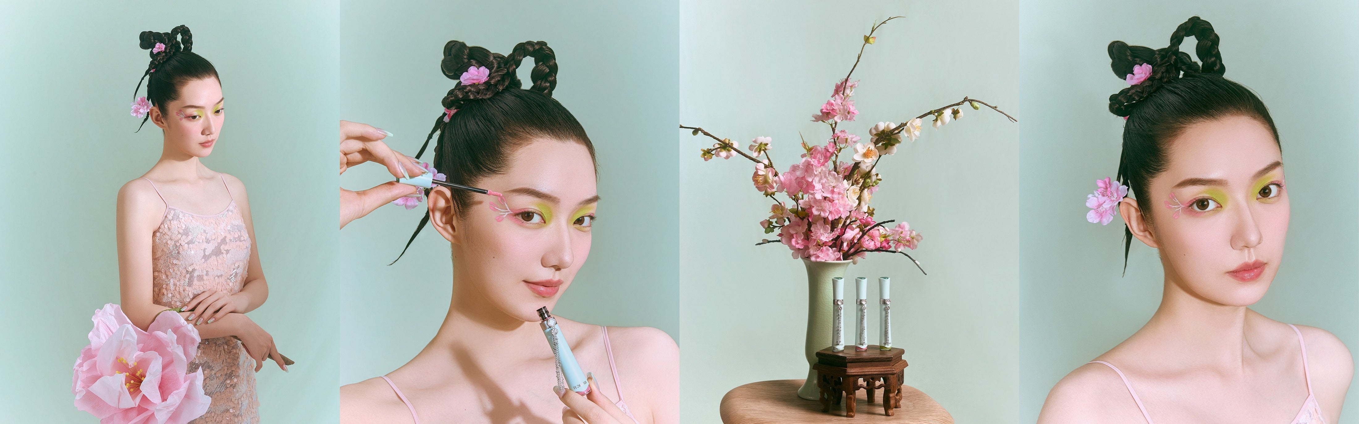 EMBRACE SPRING BLOOMS: LEGENDS OF THE SPRING FLOWER GODDESSES AND INSPIRED BEAUTY LOOK