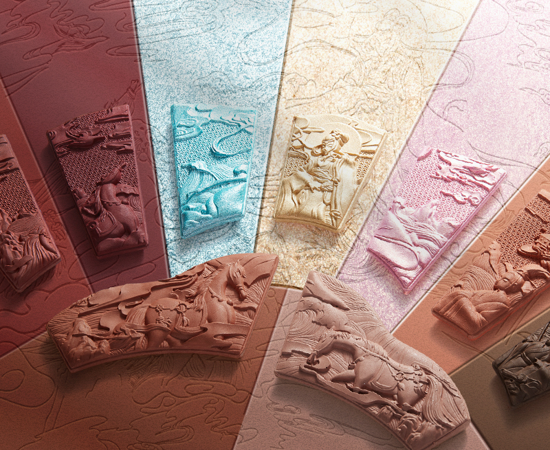 Discover the Unique Artistry of the Odey Makeup Palette, a Precious Engraving Masterpiece