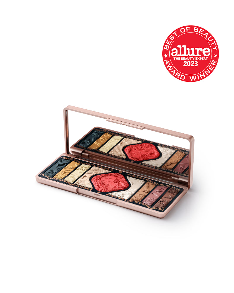 Floral Engraving Phoenix Makeup Palette