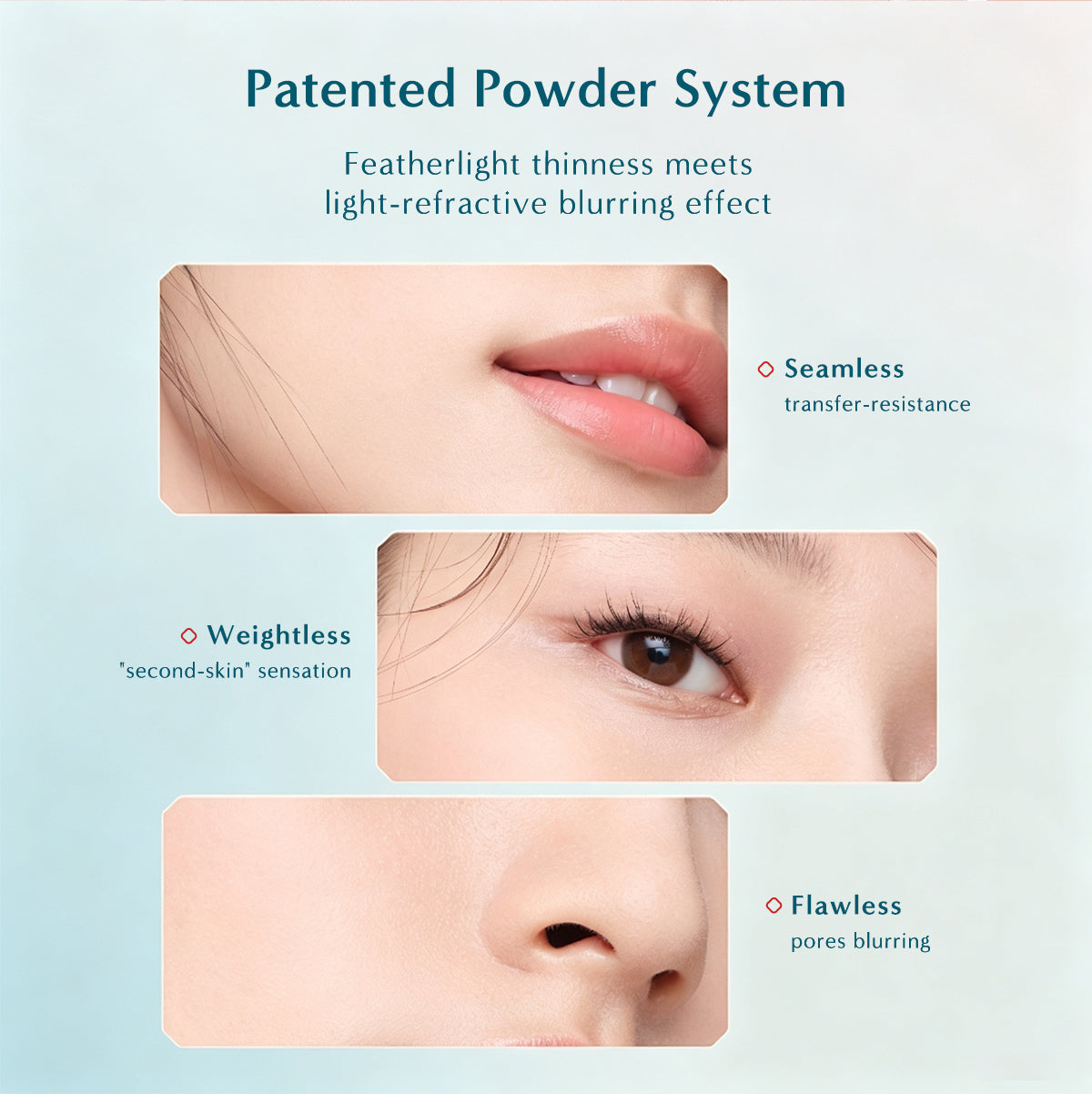 Yurong Airbrushed Tinted Pressed Powder SPF50+
