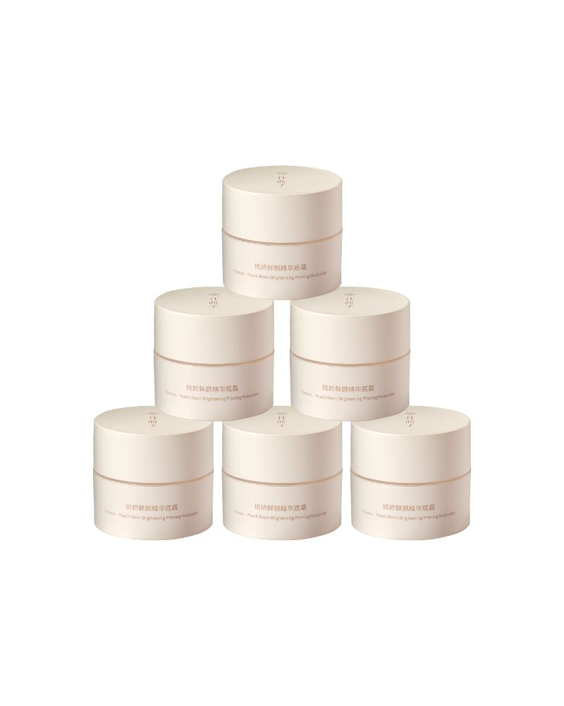 Peach Resin Brightening Priming Moisturizer-6g*6
