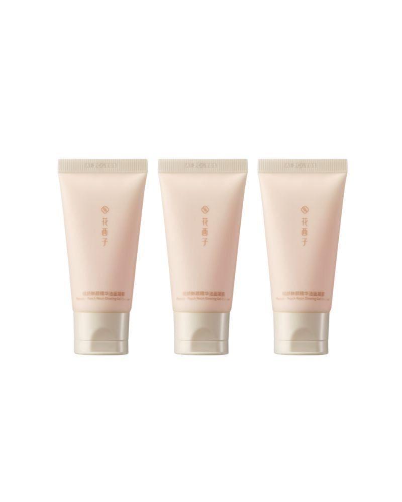 Peach Resin Glowing Gel Cleanser-30g*3