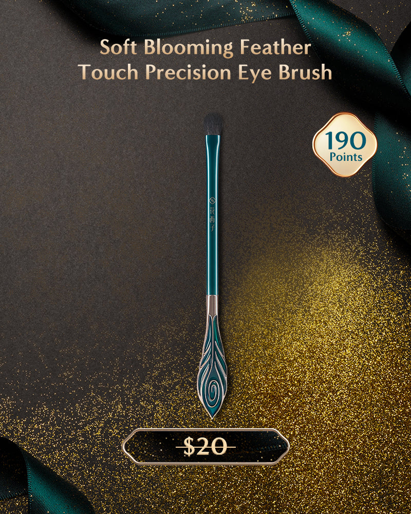 Soft Blooming Feather Touch Precision Eye Brush