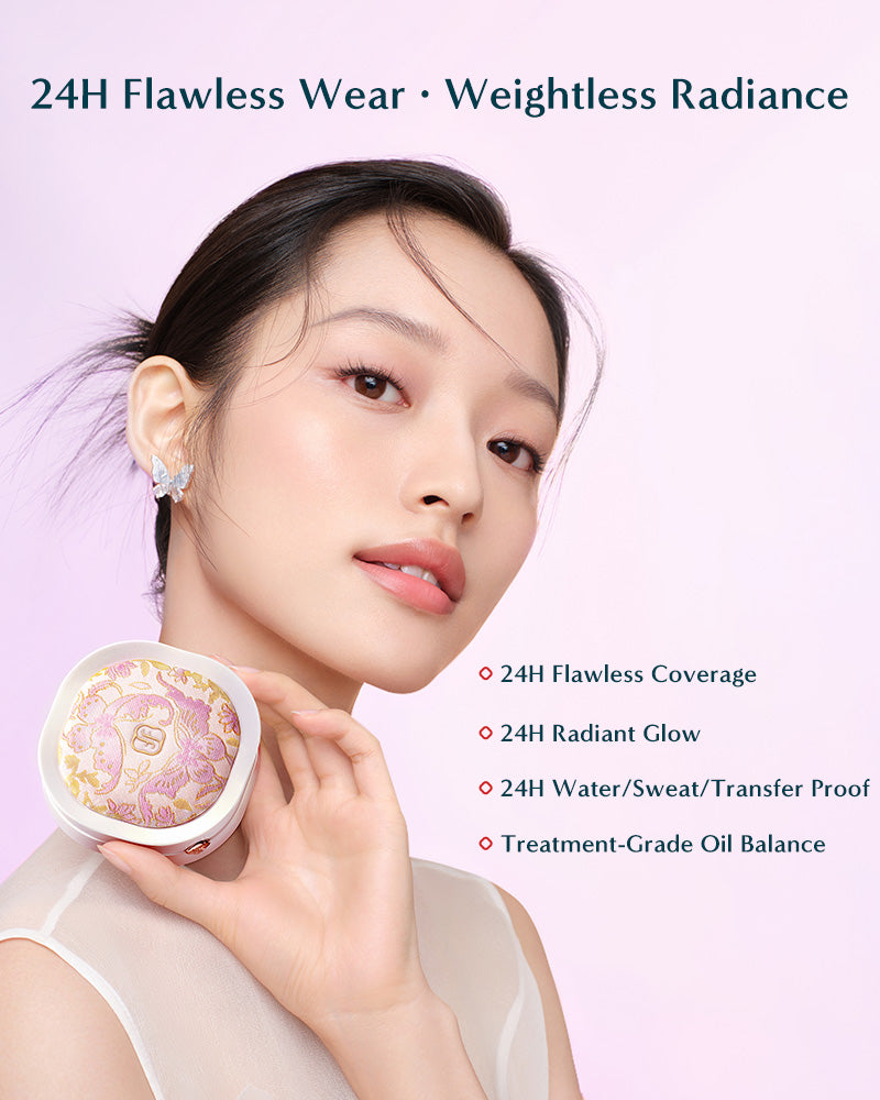 Flawless Jade Breathable Cushion Foundation (Song Brocade Prestige Collection)