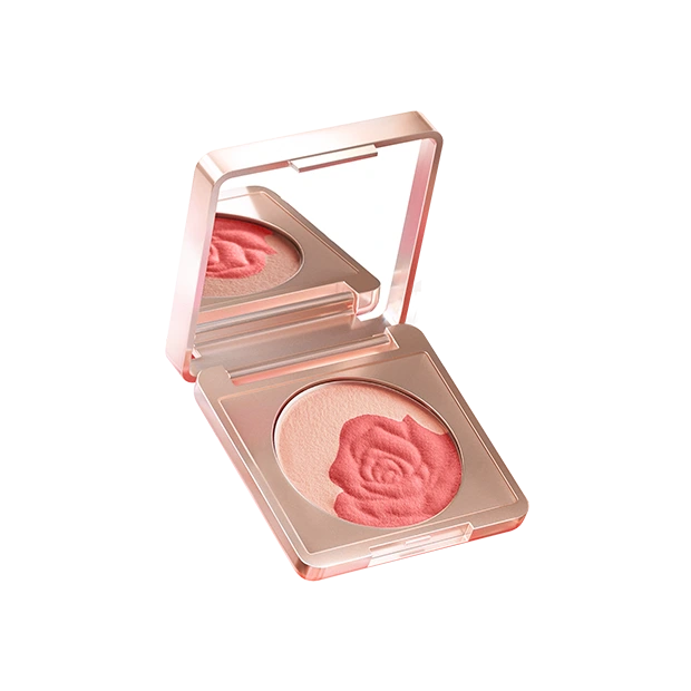 Floral Dew Care Cream-to-Powder Blush 09 Peachy Rose