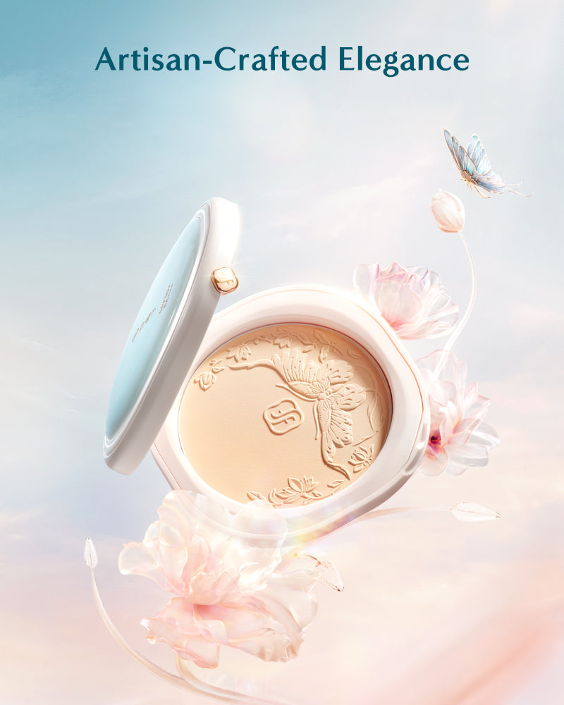 Yurong Blurring Pressed Powder (Lotus Limited Edition)