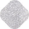12 Stardust (paillettes argentées avec perle violette glacée)