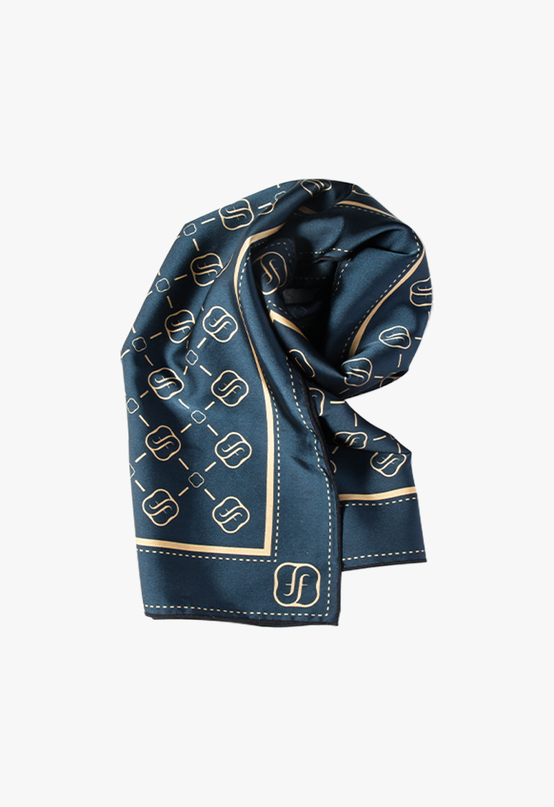 Florasis Dual F Monogram Soft Scarf-Not for sale
