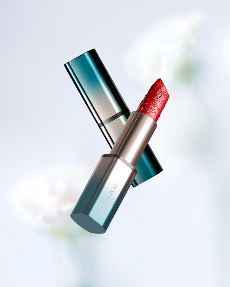 Florasis-Blooming Rouge Engraved Lipstick