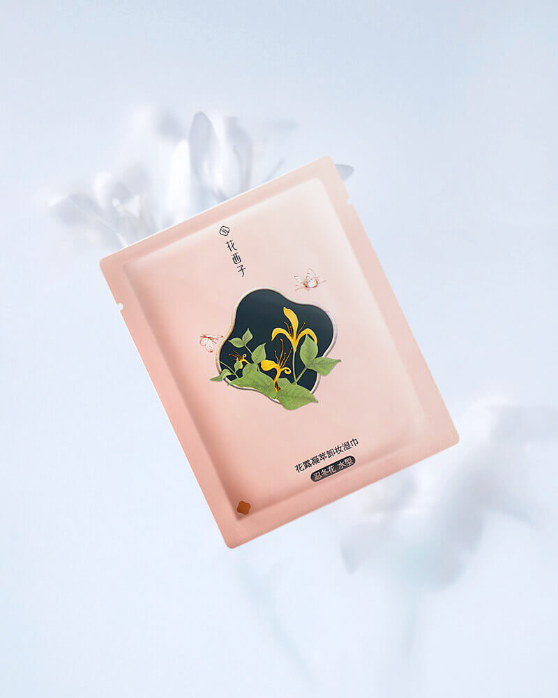 Floral Dew Care Makeup Remover Wipes